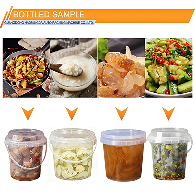 Multi-Function Automatic Filling Labeling Sealing Machine for Pickled Cucumbers, Kimchi, Jalapeños, Preserved Kelp, and Spout Pouches - Image 2