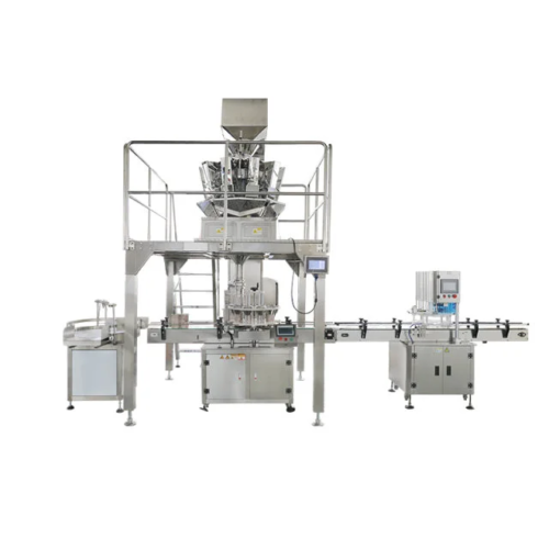 Grain and food tinplate can sealing and filling machine